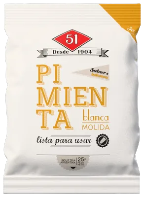 Pimienta Blanca Molida 51