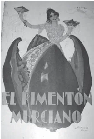 La Huertana — dibujo de Quesada, 1953