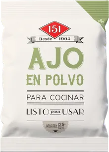 Sobre de Ajo en Polvo 51 de 25 g