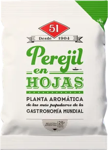 Sobre de Perejil en Hojas 51 de 25 g
